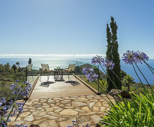 Casa de vacaciones Pabellón de Miramar, Puntagorda, La Palma, vista al mar, tranquilo, naturaleza, situación aislada