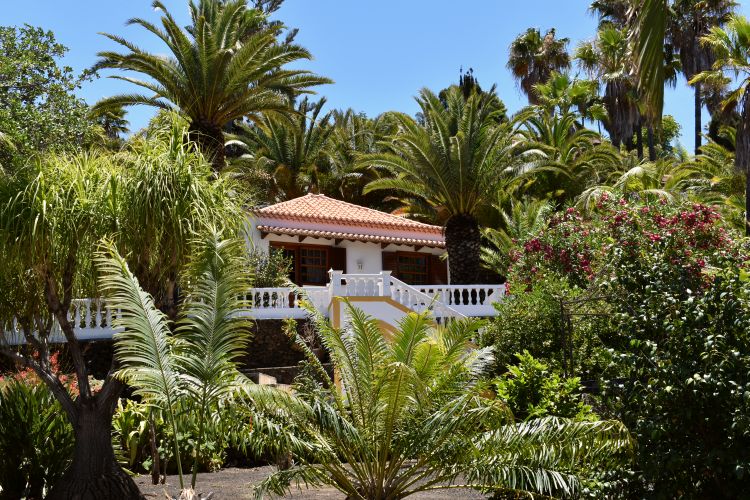 bekijk vakantie finca alexandra aridane vallei westkant lapalma zwembad zeezicht